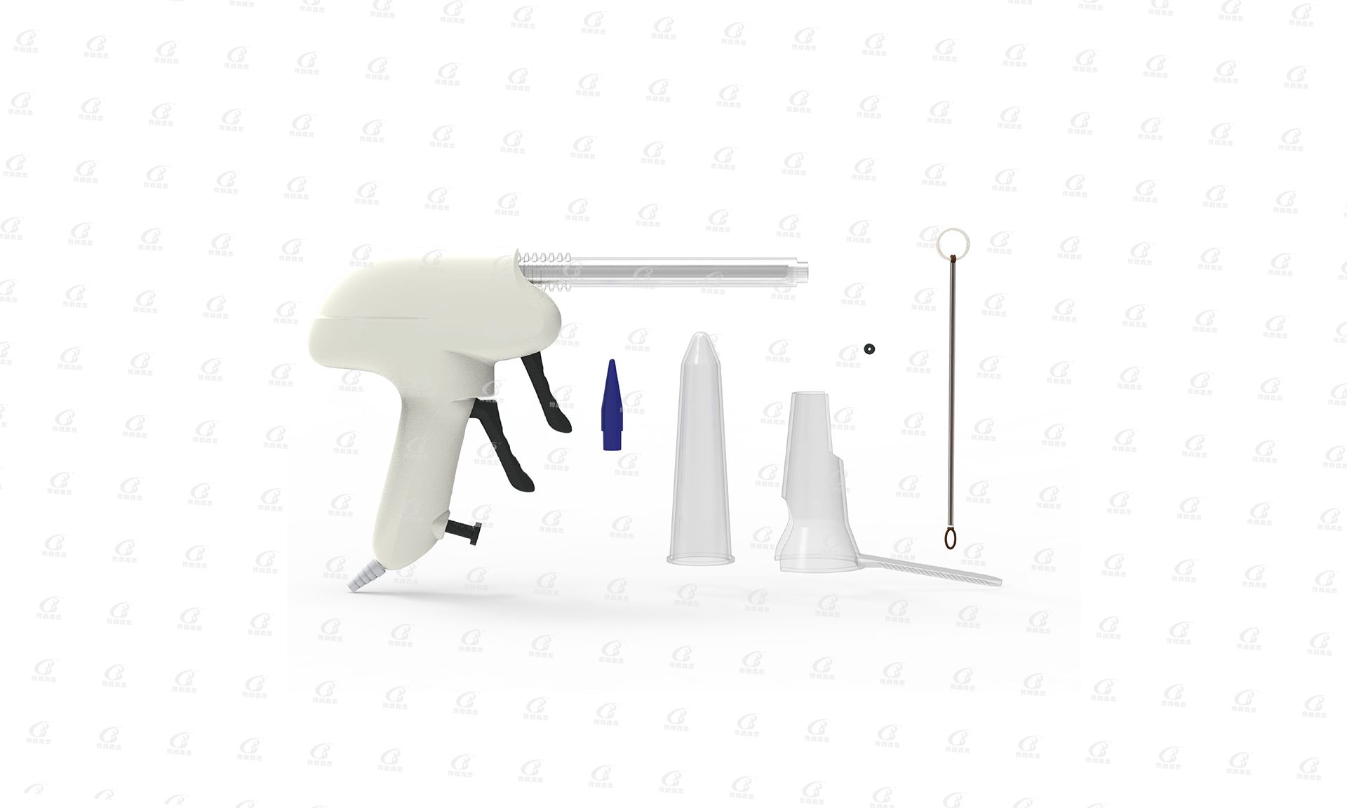 Disposable anorectal ligation device and accessories